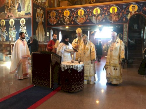 Света архијерејска Литургија у Манастиру Светог Преображења Господњег на Теодорову суботу