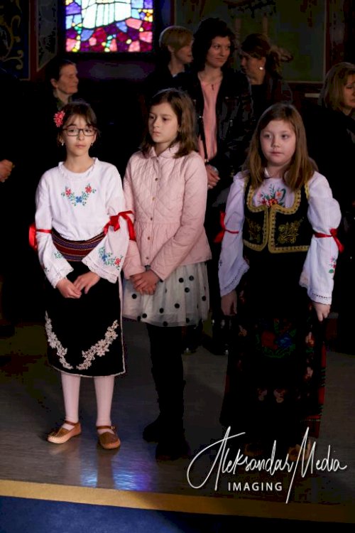 Литургијска радост поводом доласка Владике Митрофана и Владике Кирила у Виндзору