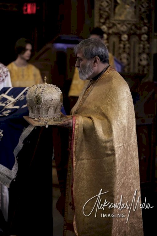 Литургијска радост поводом доласка Владике Митрофана и Владике Кирила у Виндзору