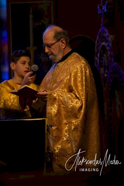 Литургијска радост поводом доласка Владике Митрофана и Владике Кирила у Виндзору