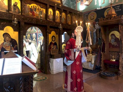 Света архијерејска Литургија у Манастиру Светог Преображења Господњег на Теодорову суботу