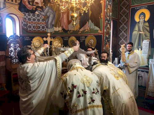 Света архијерејска Литургија у Манастиру Светог Преображења Господњег на Теодорову суботу