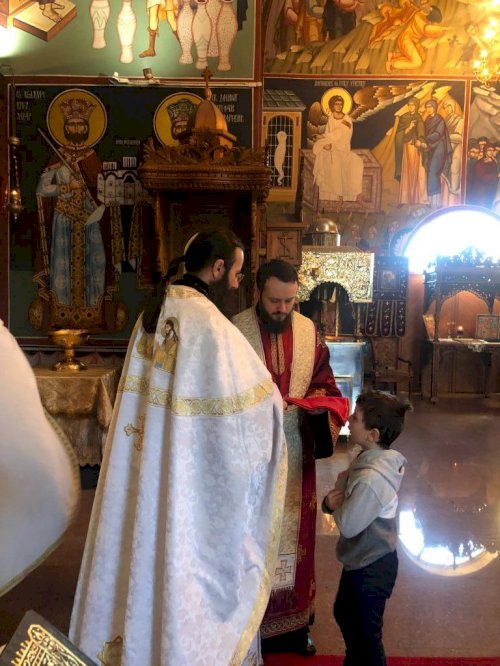 Света архијерејска Литургија у Манастиру Светог Преображења Господњег на Теодорову суботу