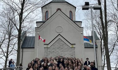 The First Young Adult Retreat at Holy Transfiguration Monastery in Milton, Ontario