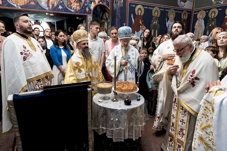 Свечано прослављен епархијски дан у манастиру Милтону