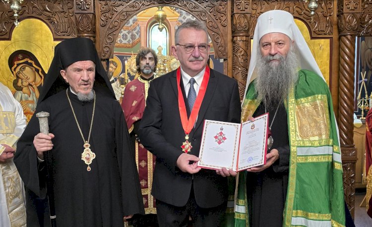 Патријарх српски Порфирије посетио манастир Преображења Господњег у Милтону