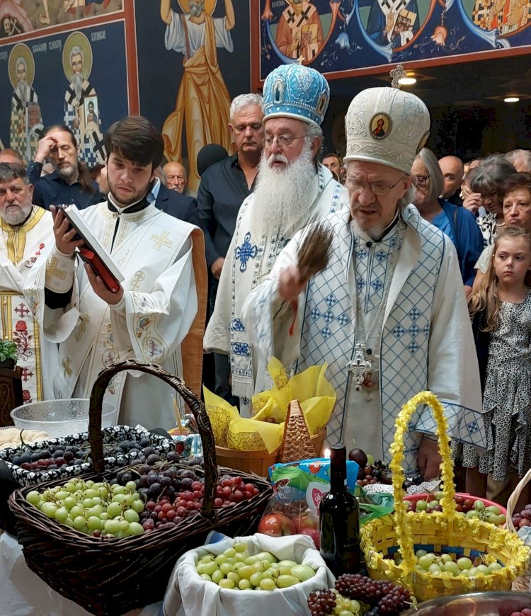The Slava of the Holy Transfiguration Monastery in Milton is Celebrated