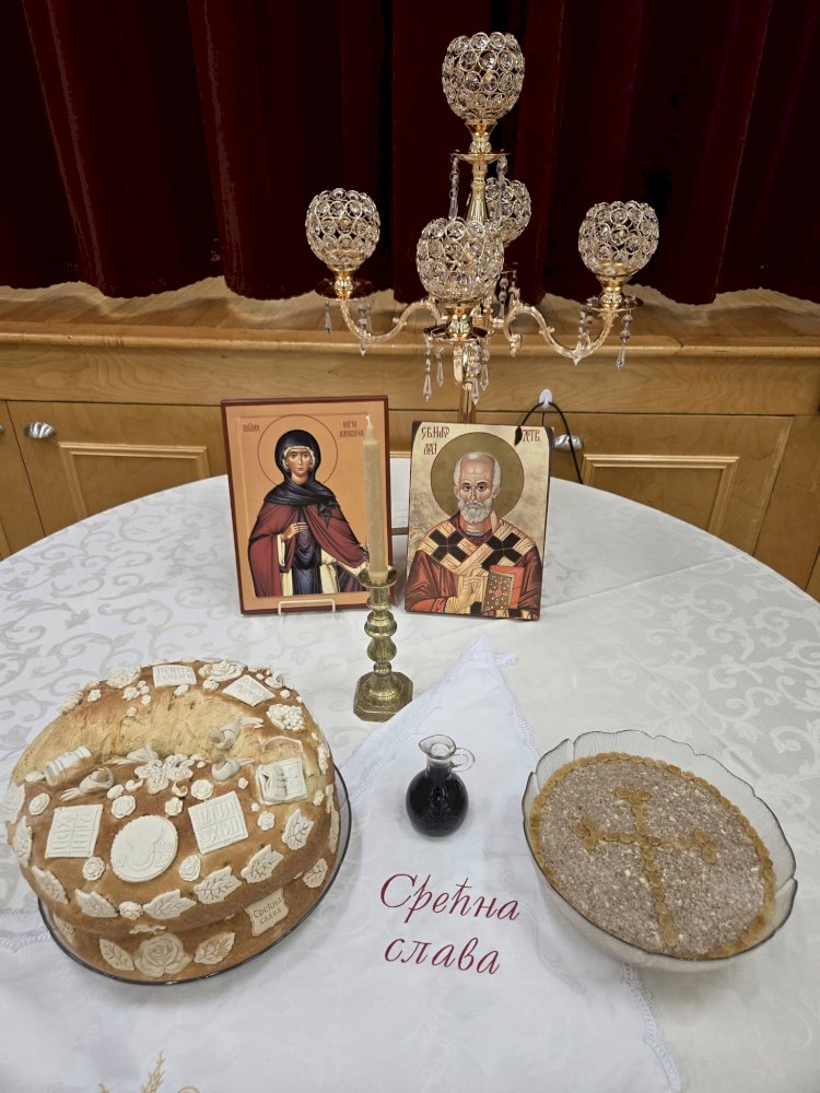 First Joint Slava of Newly United Circle of Serbian Sisters Celebrated at Saint Nicholas Cathedral Church in Hamilton