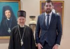Metropolitan Mitrofan Receives Ambassador Tomasevic