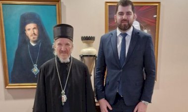 Metropolitan Mitrofan Receives Ambassador Tomasevic