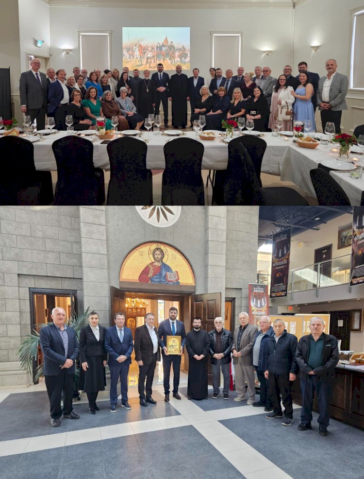 Парохије у Британској Колумбији примиле у посету амбасадора Томашевића