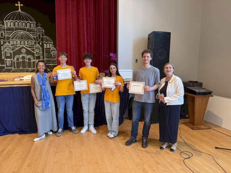 School Year at Saint Vasilije of Ostrog Serbian School in Vancouver Successfully Completed