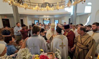 Bishop Irénée (OCA) Celebrated Holy Hierarchical Liturgy in Burnaby