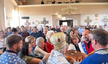 Канонска посета Митрополита Митрофана ЦШО Светог Симеона Мироточивог у Калгарију